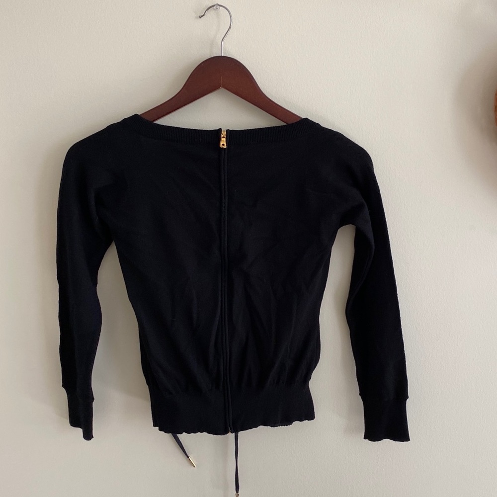 •SOLD•Dolce&Gabbana Corset Cardigan Lace Up Top - Picture 6 of 7